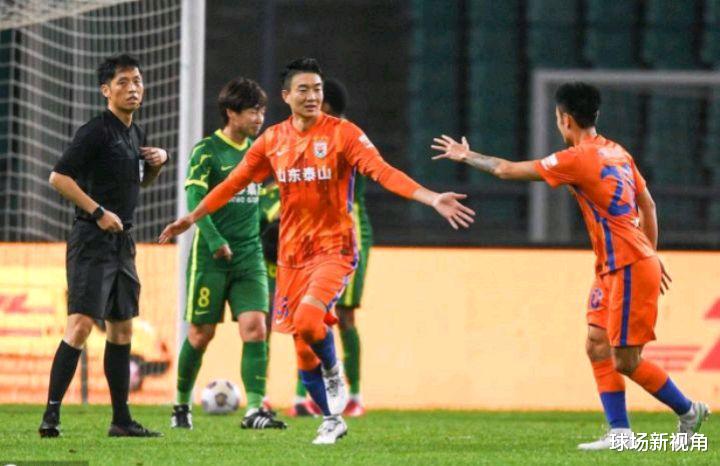 戴琳|中超！1：0到1：1，戴琳立功！山东泰山队终结连胜，郭田雨受伤！
