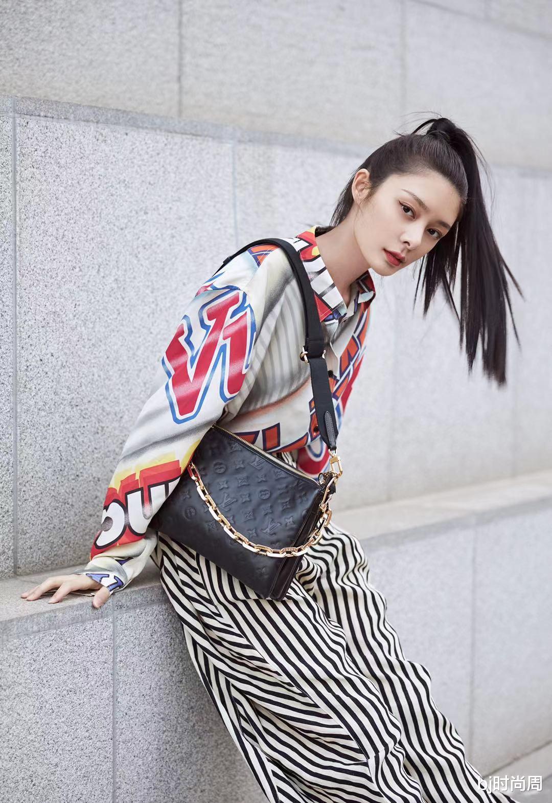 谢依霖|女生穿搭可以学傅菁look,可盐可甜