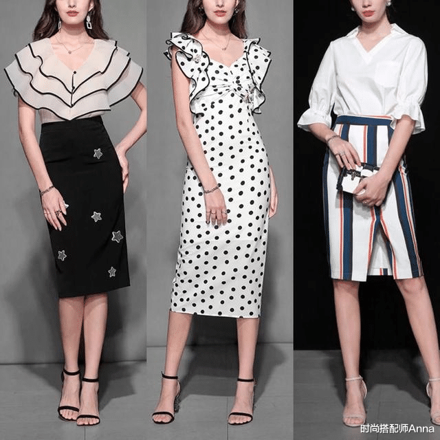 时尚搭配师Anna|3040岁变美关键就在于一条连衣裙，选对了款式，就能穿出心动感