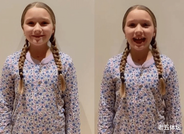 哈珀·贝克汉姆|贝克汉姆小女儿近照成熟，4个孩子全长歪，万人迷基因无人继承