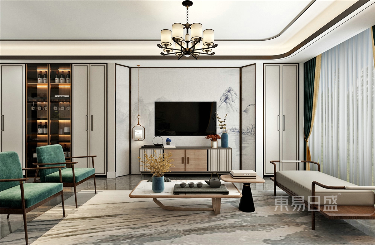 270平米新中式风格大宅,彻底被圈粉了