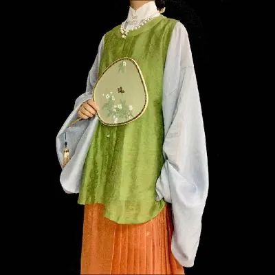汉服资讯古装文化|秋天汉服不知道该怎么选？这些好看又百搭的明制比甲，快来看看吧