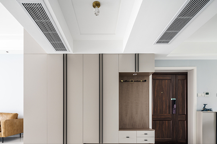 130㎡的简约轻奢风格,马卡龙色为主,冷暖自知