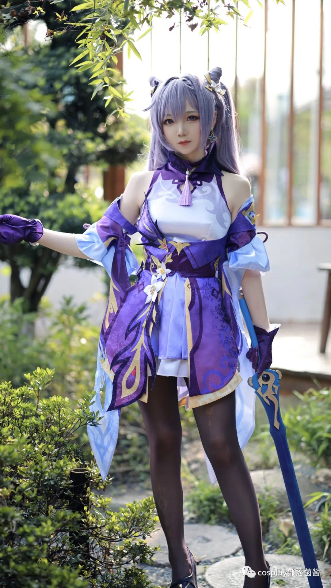 |cos：原神刻晴cos正片@楚楚子