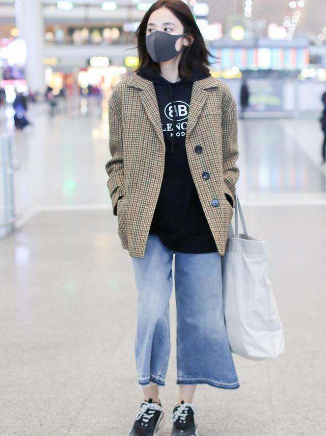 穿衣搭配|霍思燕不愧是超级辣妈，私服穿衣好惹眼，值得宝妈做借鉴