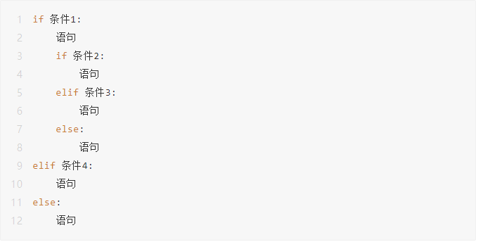 Python|python 条件控制