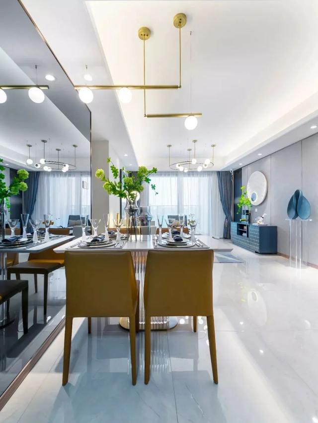 125㎡现代轻奢,儿童房的背景墙,童趣梦幻好漂亮