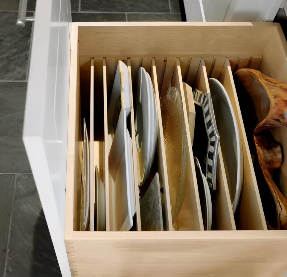 老年小妙招|国外超火的橱柜设计，让你家厨房收纳空间翻1倍！装修前收藏