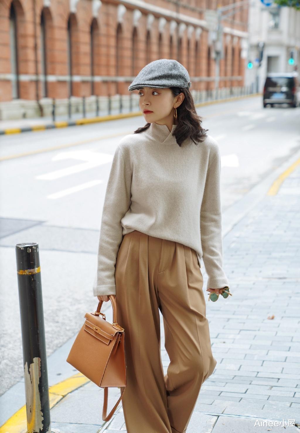 海盗战|三木品味一如既往，冬季跟她学穿搭，不坐办公室也有白领气质