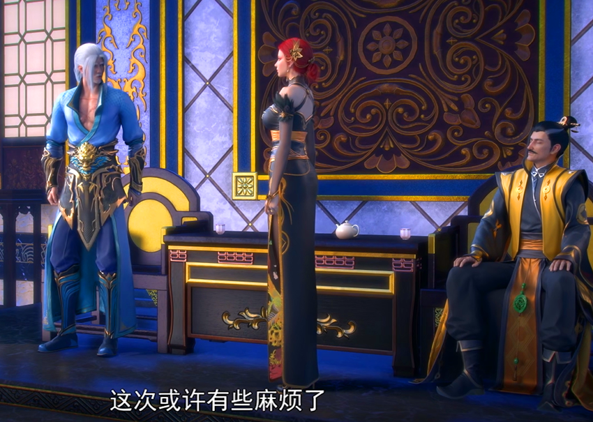 萧炎|斗破苍穹：四大女神亮相，雅妃黑丝太瞩目，云韵委屈得像个小媳妇