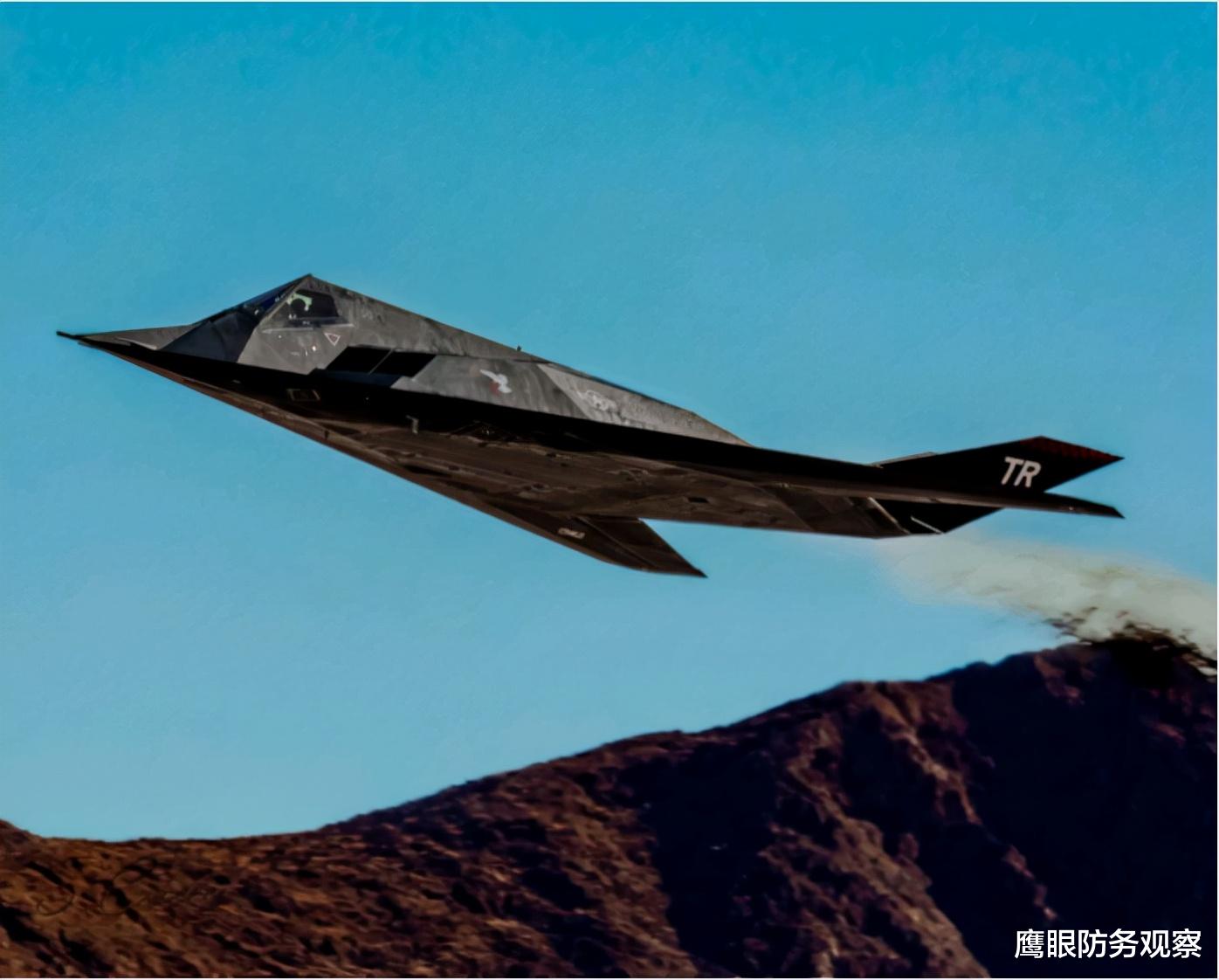 军校|F-117正式复出！机动性不佳，能扮演歼-20给美国空军当陪练？