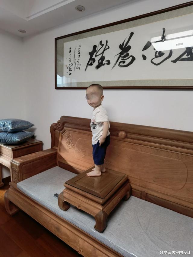 分享家居室内设计|新房装修现代中式风格，全实木家具温文尔雅，稳重又大气！