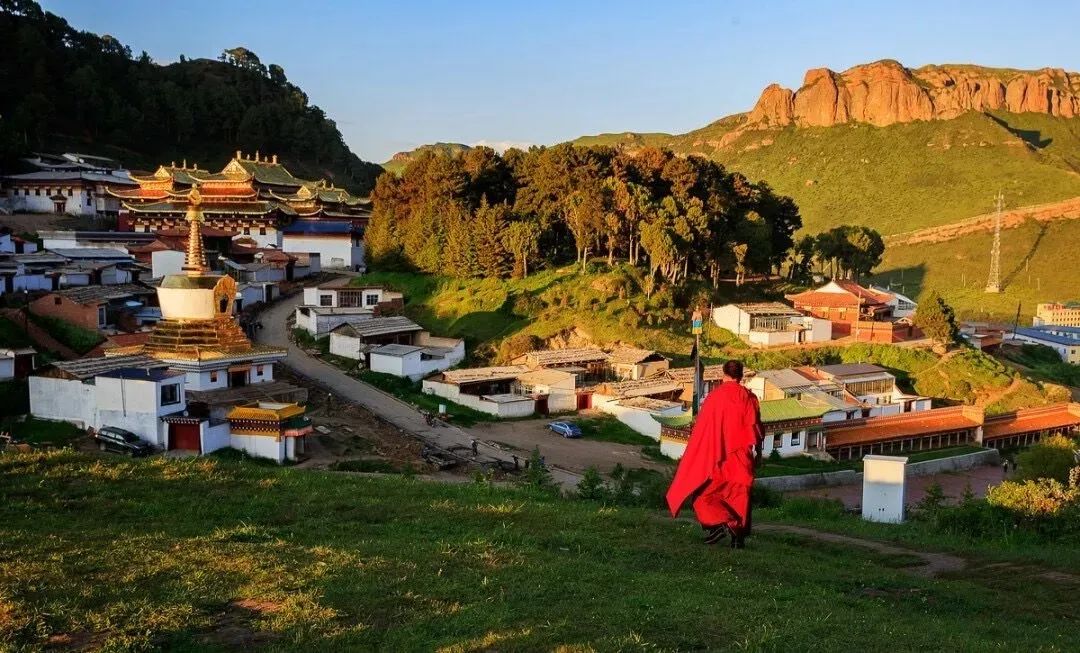 甘南 甘南 是我平生未见如此绮丽的景色