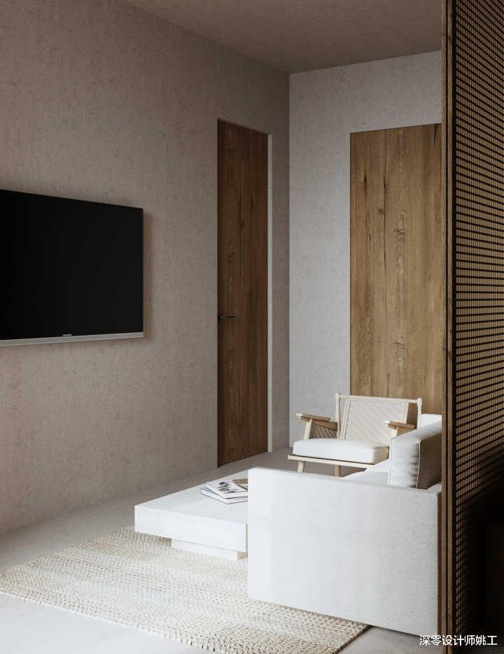 真正的设计高手,能把电视墙玩的风生水起,收纳类真的太实用!