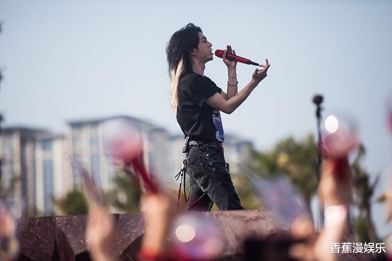 华晨宇|华晨宇演唱会凌乱假发，造型引发热议