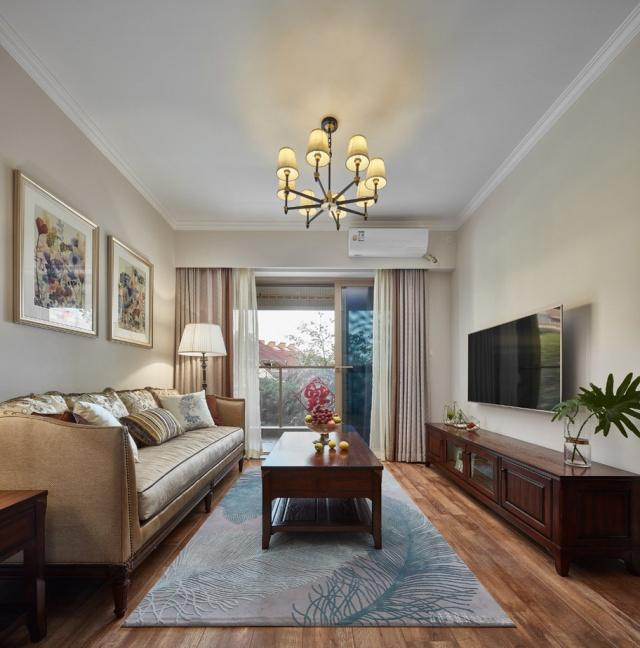 不顾我的反对，老公坚持客厅不吊顶，效果却超出预期，晒晒！