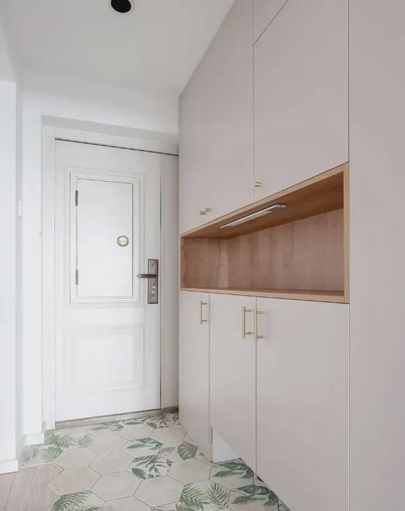 榻榻米|客厅阳台装榻榻米,浴室柜外移,简约风格两房装修很唯美!