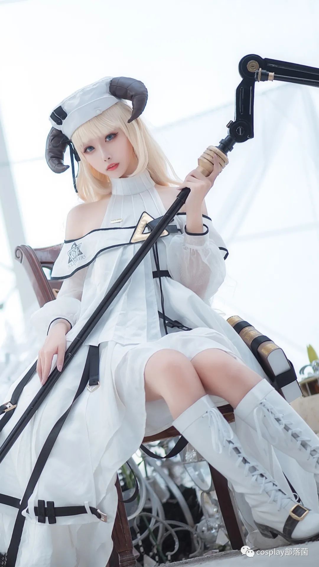 明日方舟|cos：明日方舟夜莺cos正片@葵葵