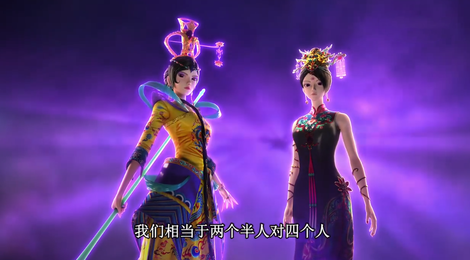 叶罗丽|叶罗丽：光是站在一起就气场惊人的双人组合，文茜丝毫不输曼多拉