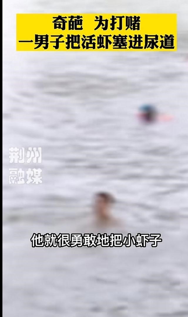 阳光语言矫正说|为了和朋友打赌,男子竟把活虾塞到自己的尿道里!也是醉了