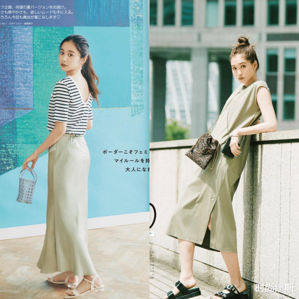 时尚缪斯|夏季的清爽配色秘诀,“蓝+绿+白+灰”,每一种都好心动