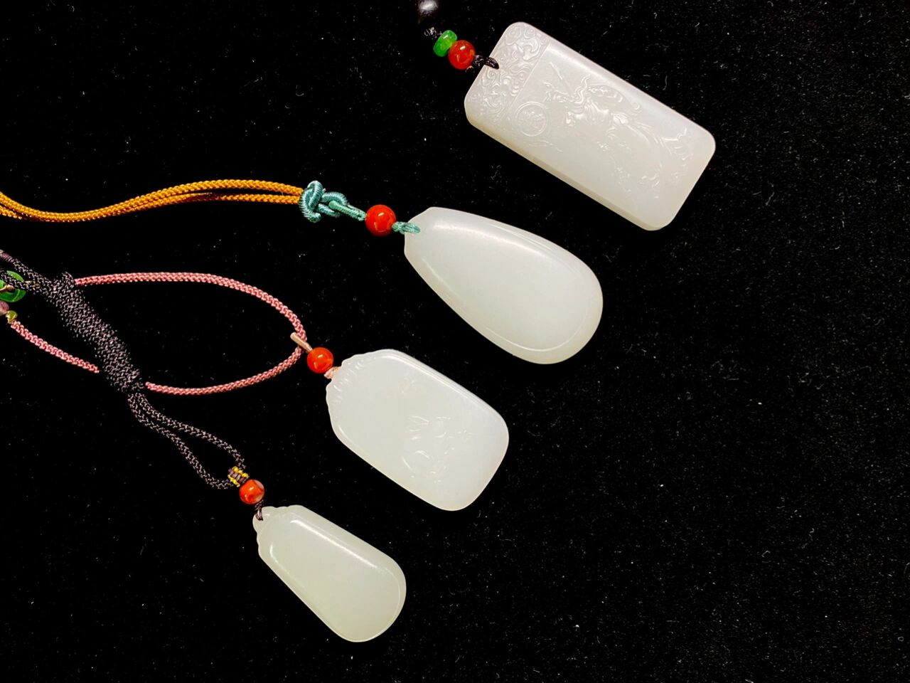 |和田玉｜无事牌鉴定经验与分享 和田玉吊坠