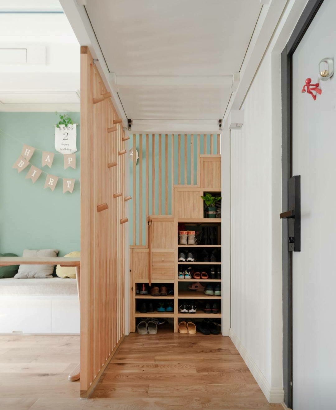 新住家居|北京一家五口挤49㎡小家，空间丝毫不浪费，住起来超顺心！