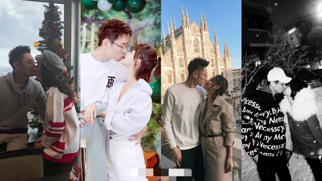 张嘉倪|张嘉倪过万圣节，大冷天穿露肩长裙，与男粉亲密合照不惧买超吃醋