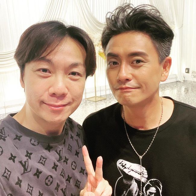 黄宗泽|TVB演员大聚餐，黄宗泽头发变白皱纹多，40岁吴卓羲戴大金表抢眼