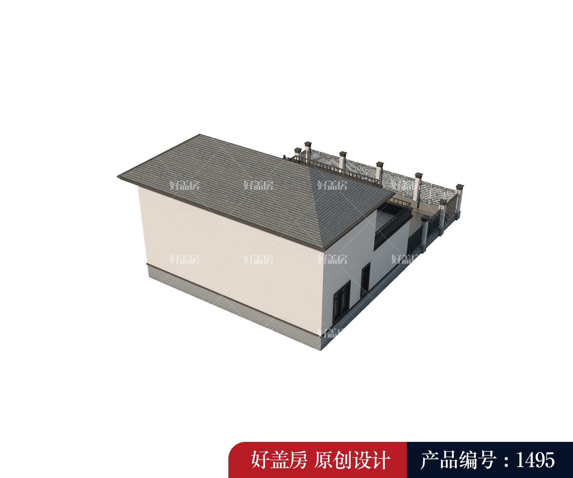 |中式二层农村自建房