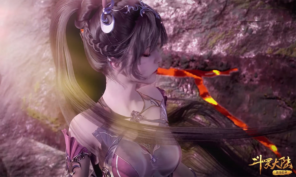 小舞|斗罗大陆：粉丝制作魅惑小舞，穿黑色丝袜好美，搭配高跟鞋更惊艳