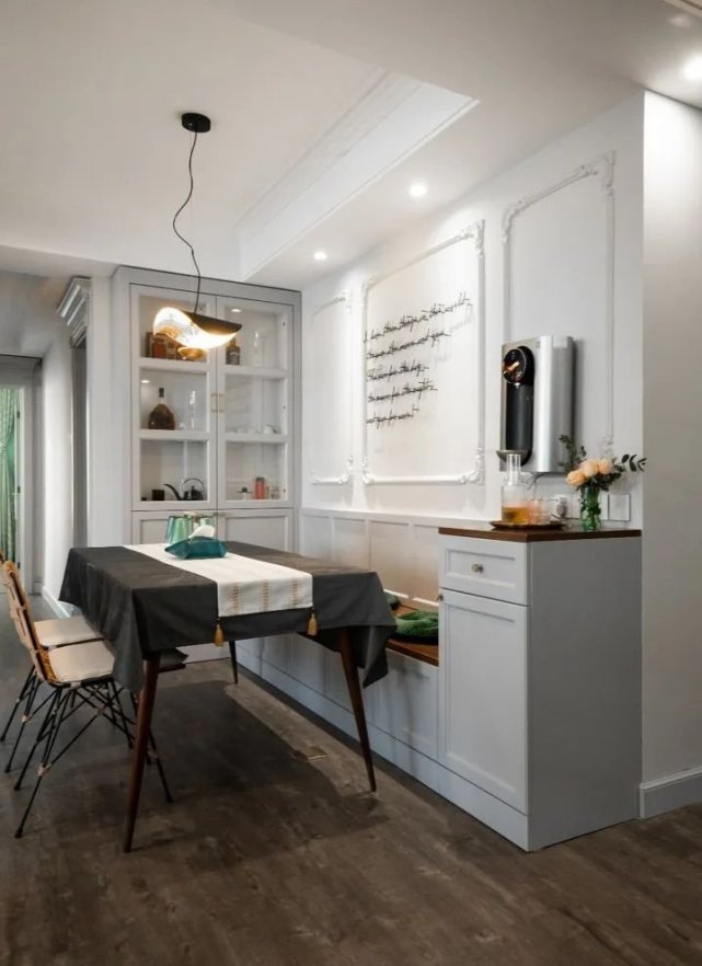 118㎡优雅美式三居室,高颜值隔断强势入镜!