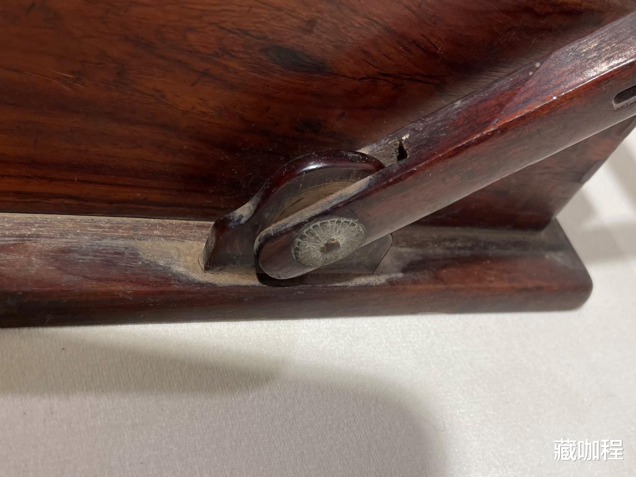 压胜钱|玩不厌精，黄花梨小方盒提梁可折叠