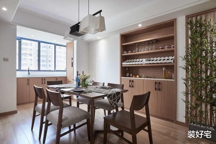 甲醛|139平原木风，玄关就非常吸引人，卧室这样装，衣柜书桌都有了