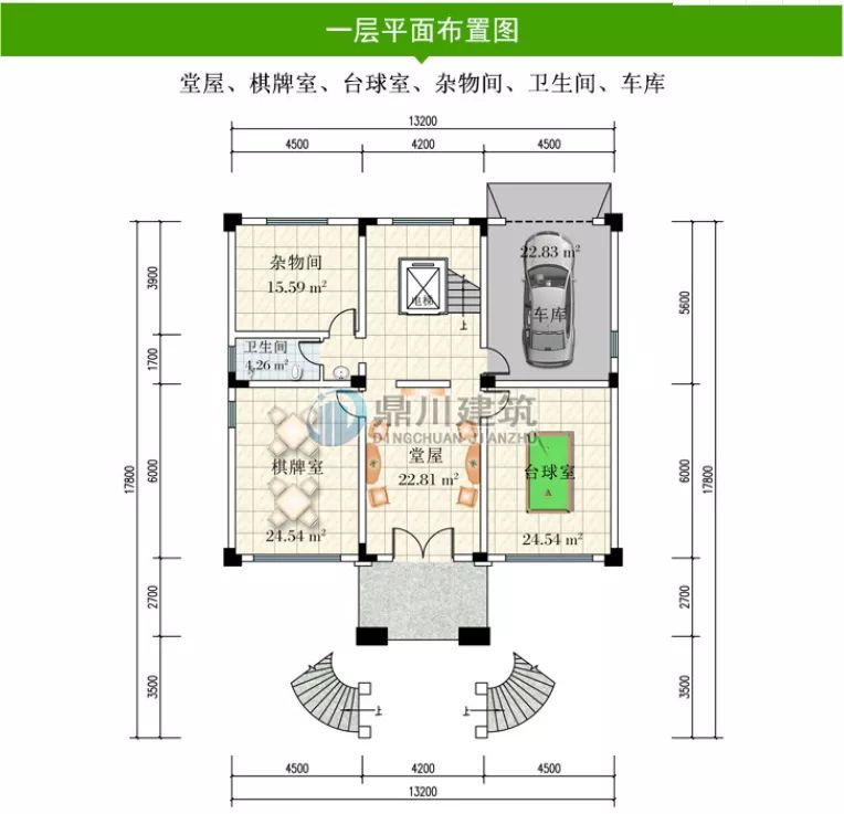 农村四层别墅这样建，四世同堂都不挤，二胎三胎不用愁