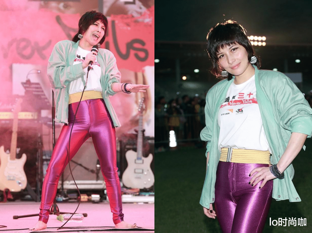 穿衣搭配|明明是“赌王最宠”的女儿，可个性却最叛逆，但穿衣品味有点怪