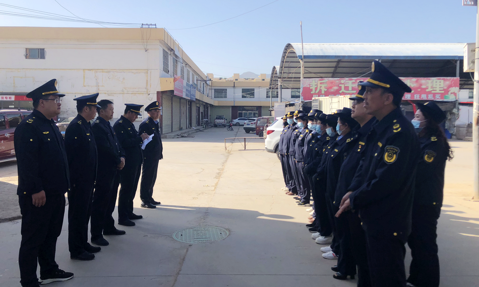 武山融媒 市场建设中心持续发力整治渭北综合市场