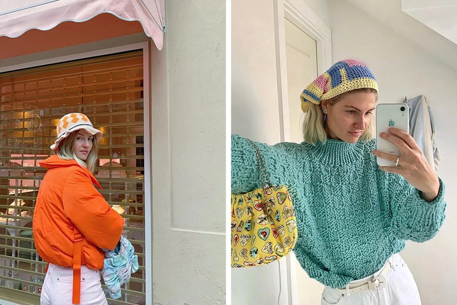 帽子 还怕脑袋瓜扛不住寒冷?4款宝藏帽子百搭显脸小,大脸女孩的福音