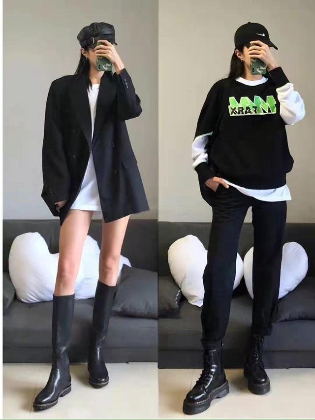 静静时尚达人 秋冬该怎么选择鞋子？运动鞋和骑士靴百搭时髦，怎么穿都好看