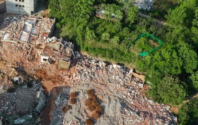 金华高楼迷 28天，金华这个村拆光了！