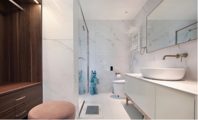 115㎡美式轻奢住宅，沉稳华丽大气，还有这么大的衣帽间