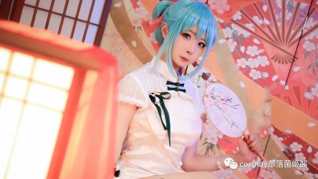 |cos：初音韶华cos正片@星乃池池
