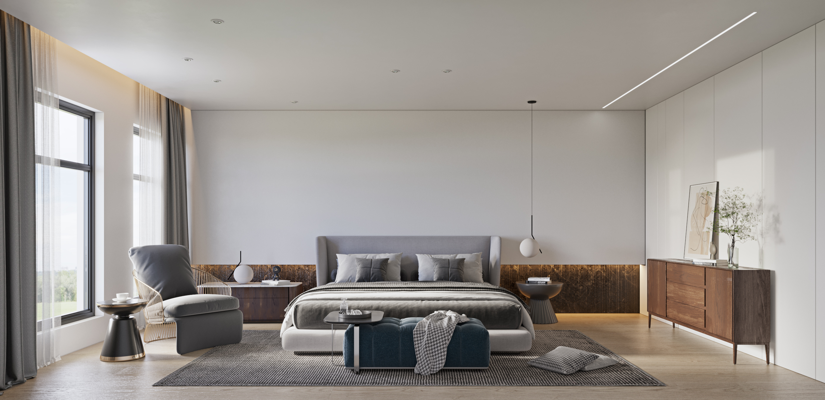 320平米双生楼层的不同面,我要稳稳的幸福~| 品清案例赏析