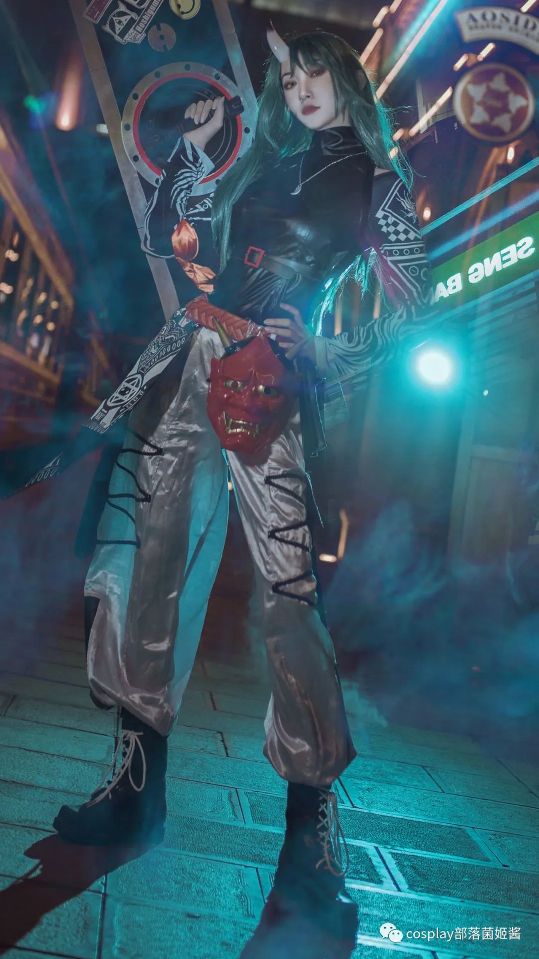 浪人|cos：明日方舟星熊?狩标浪人cos正片@许陌蓁