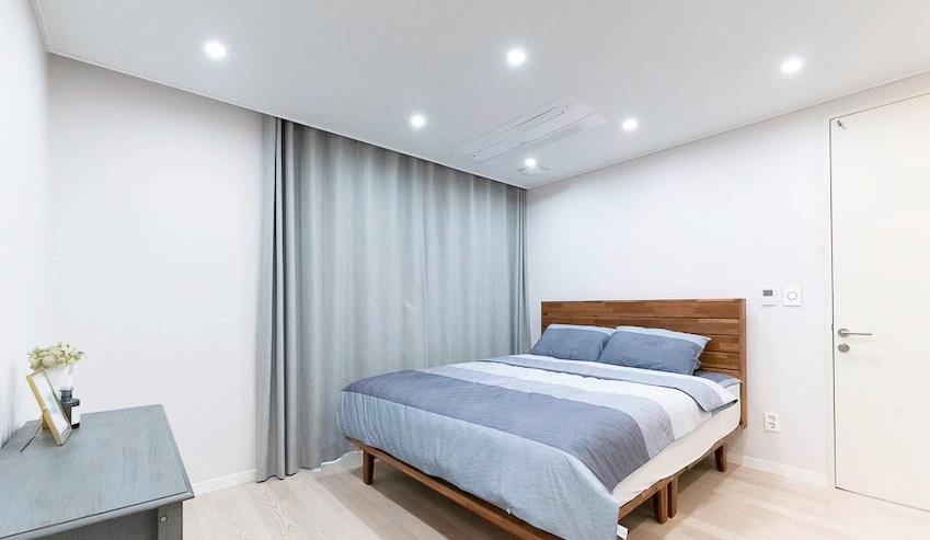 收纳做到最大，客餐厨没有一堵隔墙，这套119㎡的房子，好干净整洁