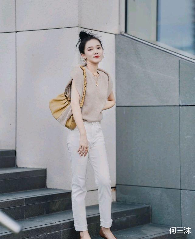 何三沫|小个子女生的早秋穿搭怎么穿才好看？学会了穿搭技巧，温柔又显高