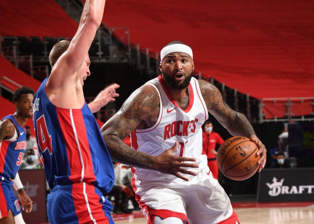 火箭队|新援首秀+双核联手，火箭全新5人首发迎战威少，28+17巨星单挑内线