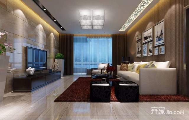 |98㎡现代简约风，简约而不简单，大气中带有贵气！