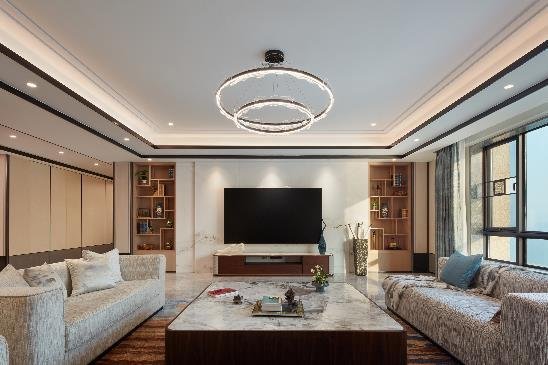 283平新新中式下的清雅柔美设计,让人身心回归山水之间