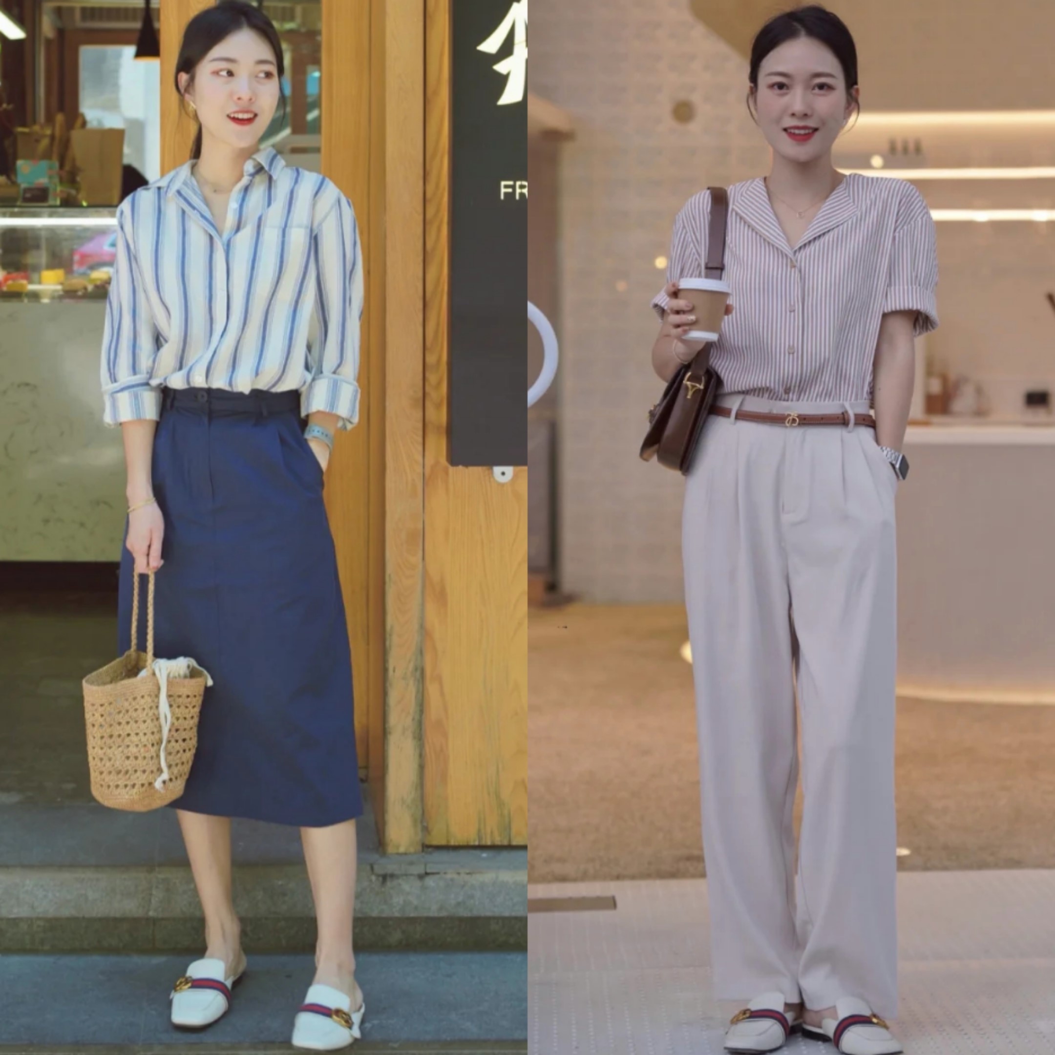 静静时尚达人|会穿“衬衫”的女人有多美?衬衫别穿得太花哨,简单才更百搭